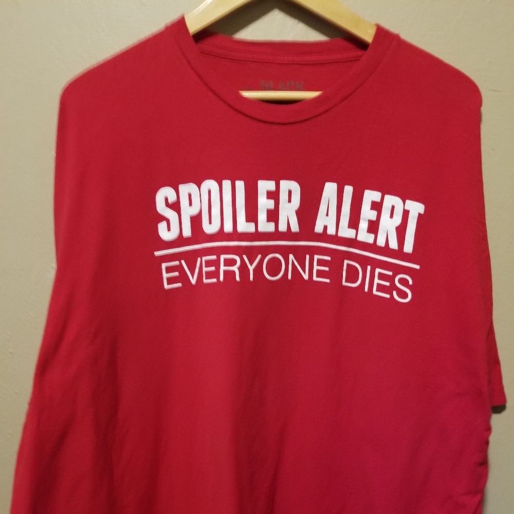 Spoiler alert tshirt
